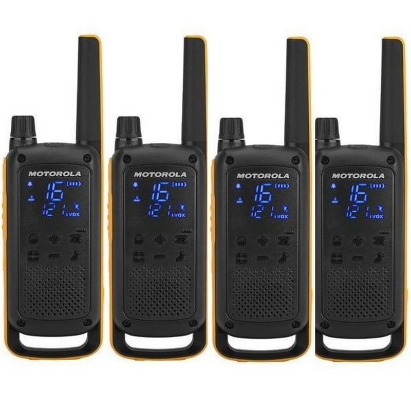 MOTOROLA T82 Extreme Walkie Talkie 10Km 16CH Quad - 2