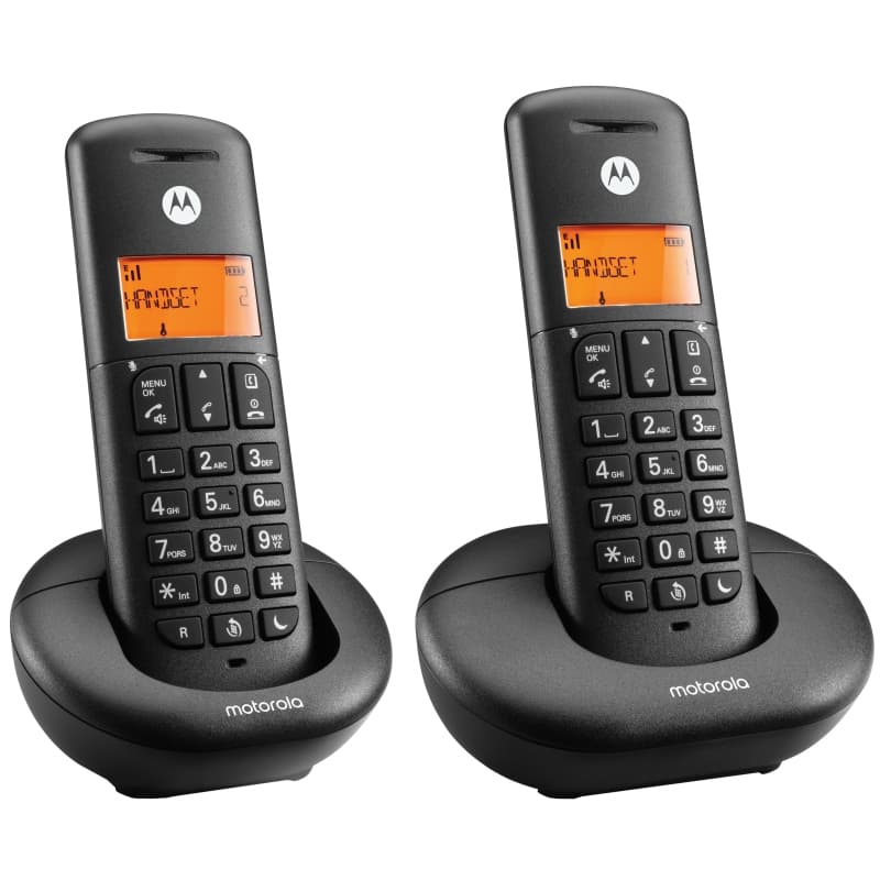 MOTOROLA E202 Telefono DECT Call Blocking Duo - 2