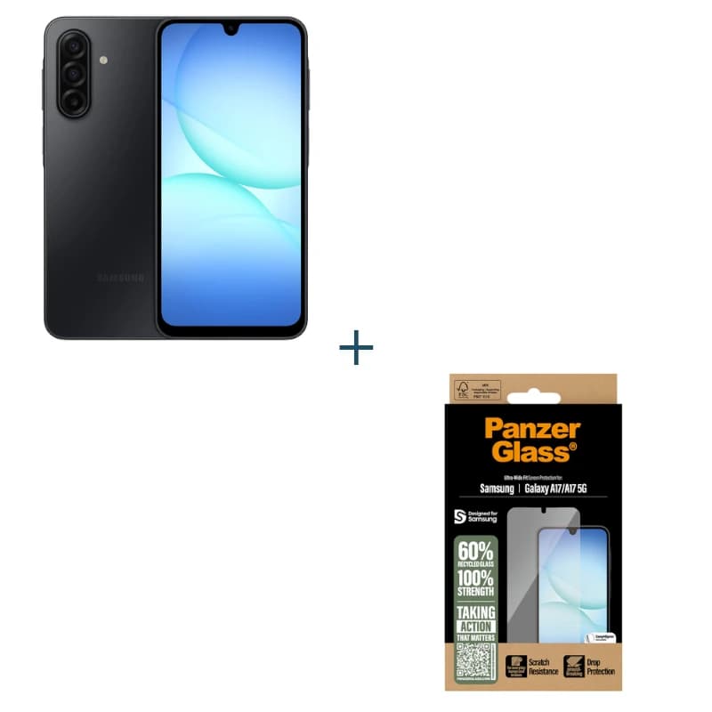 Samsung Galaxy A17 5G 128GB 4GB Negro+Prot Panzer