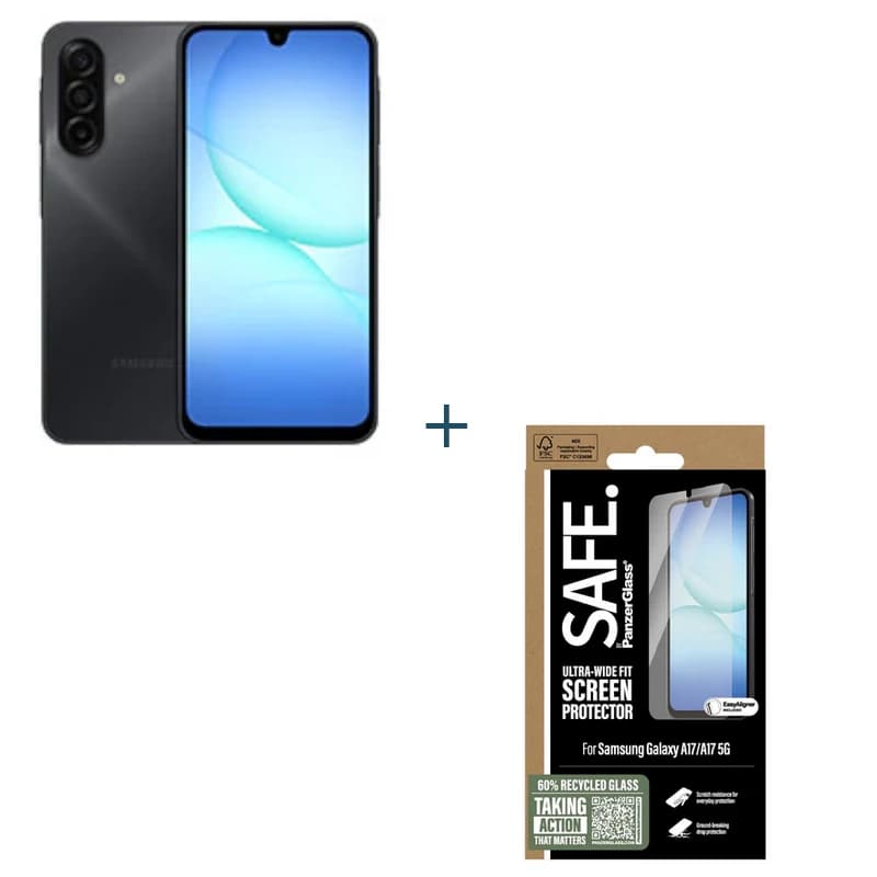 Samsung Galaxy A17 5G 128GB 4GB Negro+ Prot SAFE