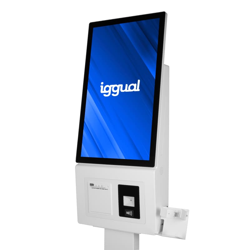 iggual Kiosco digital interactivo FHD ORCHID 27"